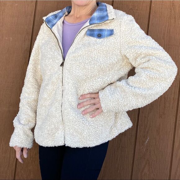 🍄 Pendleton women’s fleece zip-up jacket - Picture 1 of 6